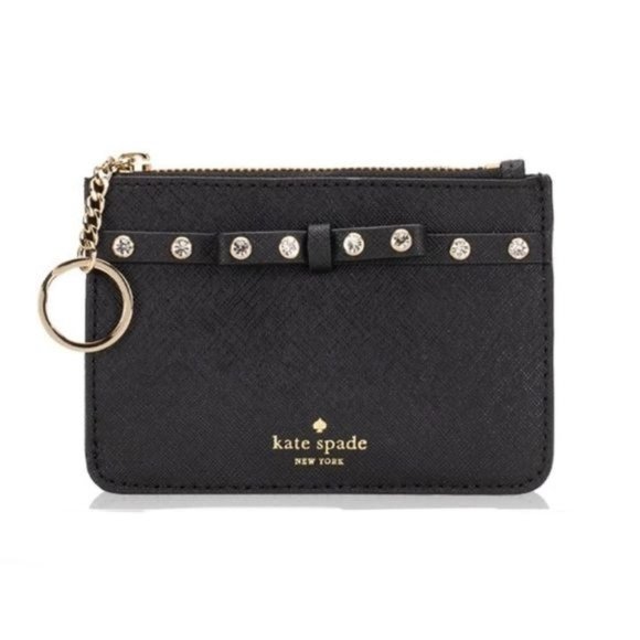kate spade Handbags - Kate Spade Bitsy Laurel Way Jeweled Key Coin case